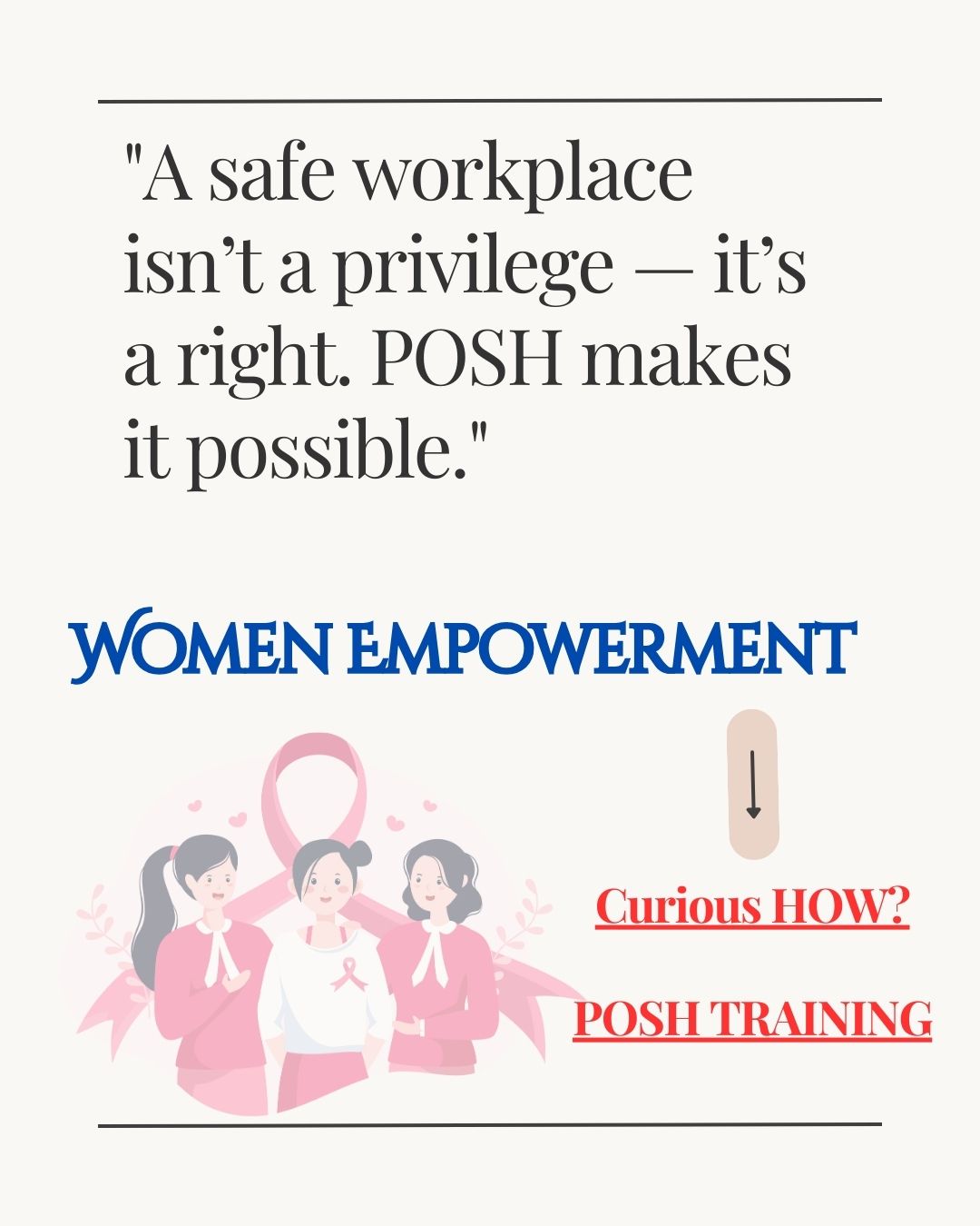 POSH & POCSO Training